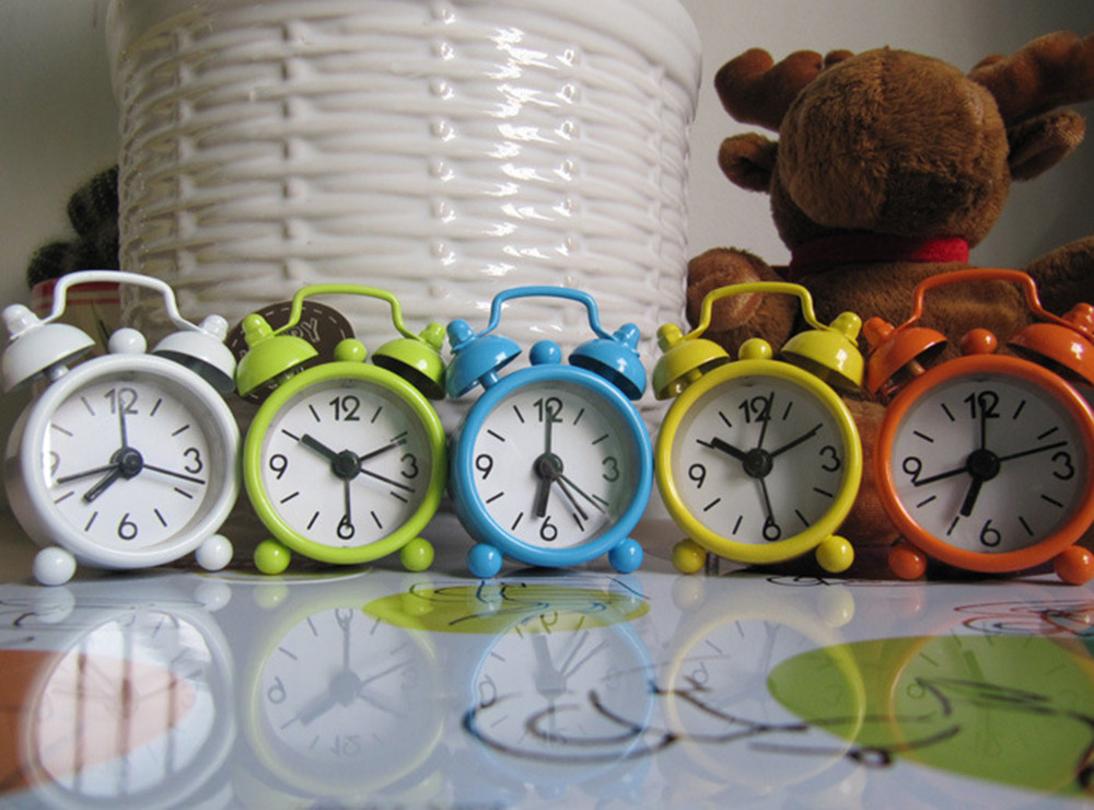 Creative Cute Mini Metal Small - Vintage Alarm Clock ulasan dan harga