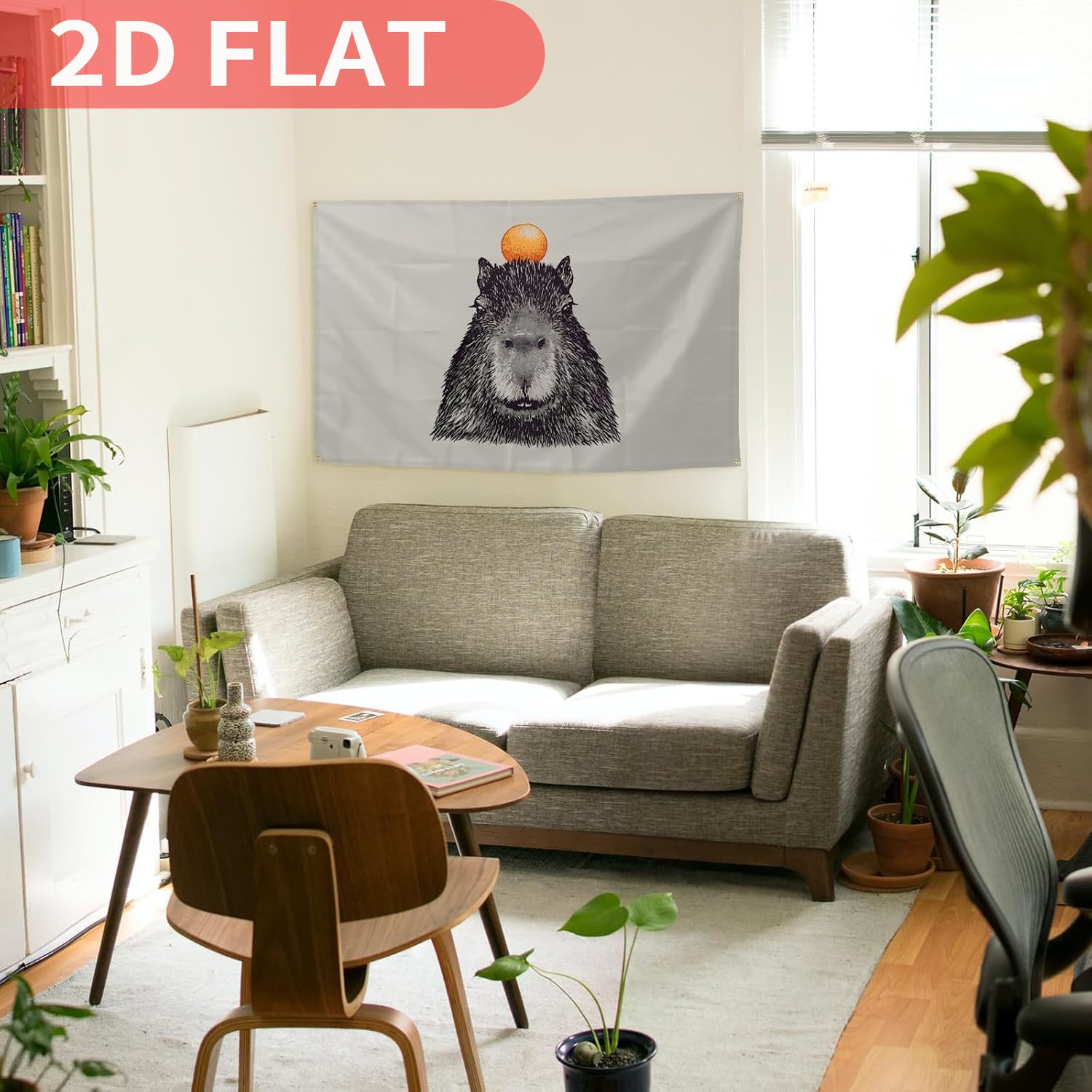 1pc Capybara Tapestries, Wall  - Aesthetic Tapestry ulasan dan harga