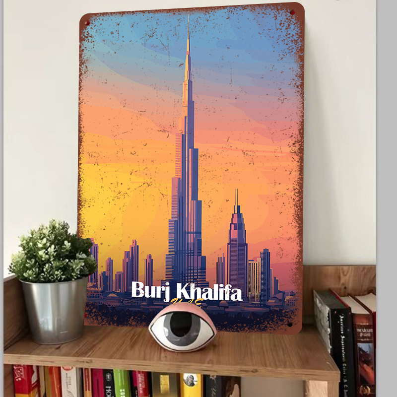 Burj Khalifa Dubai UAE Skyline - Home Decor Uae ulasan dan harga