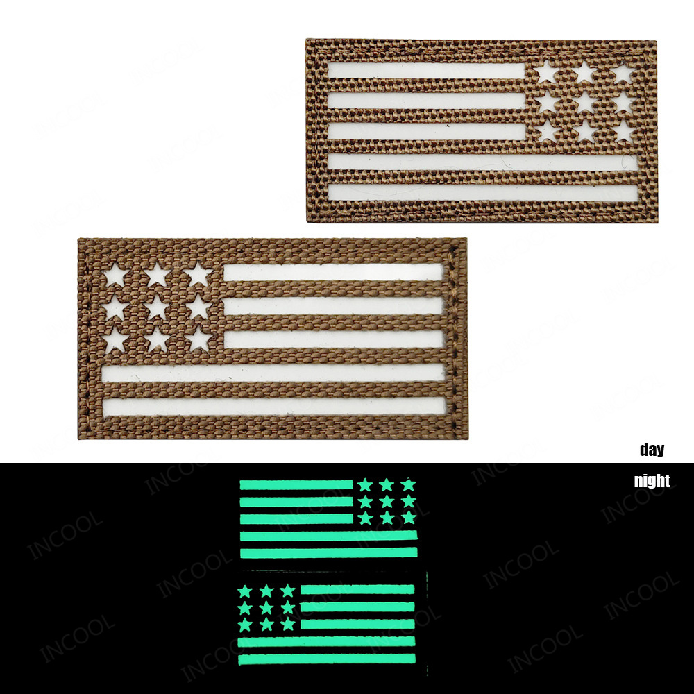 Mini Size Flag Patches USA Rus - Home Decor Uae ulasan dan harga