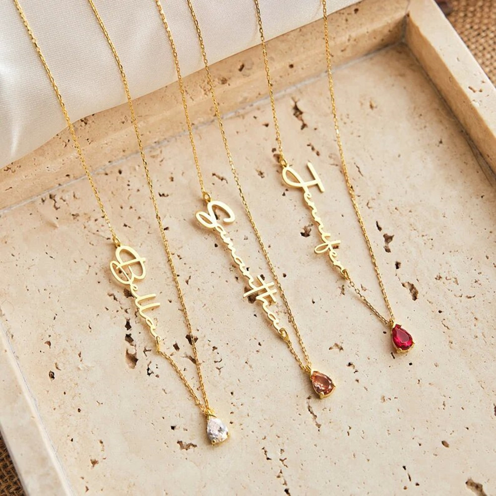 Handmade Teardrop Stone Neckla - Vintage Alarm Clock ulasan dan harga