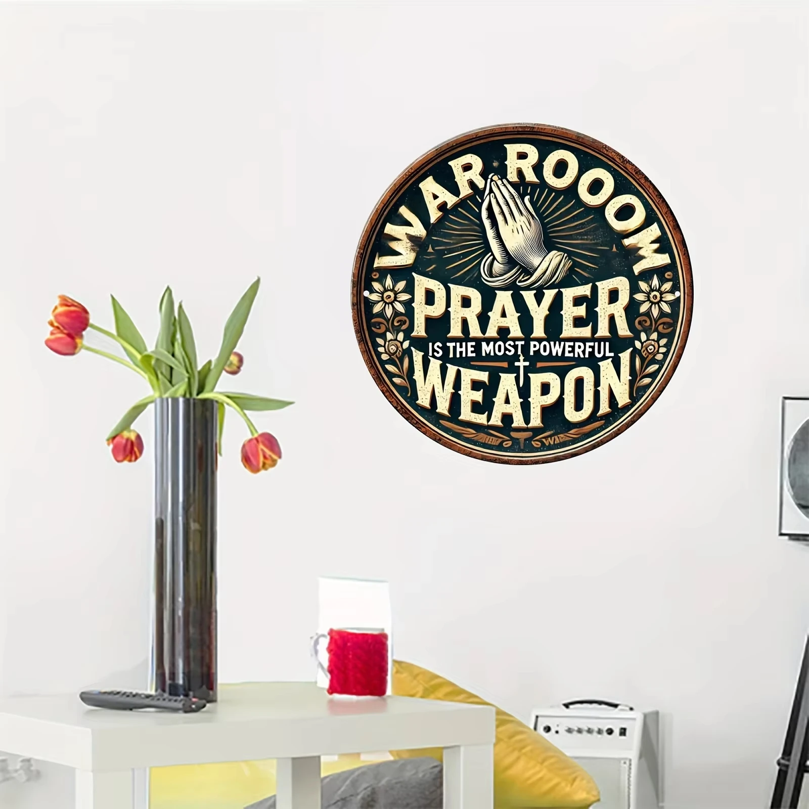 Vintage Round Wood Logo-_War R - Home Decor Logo Design ulasan dan harga