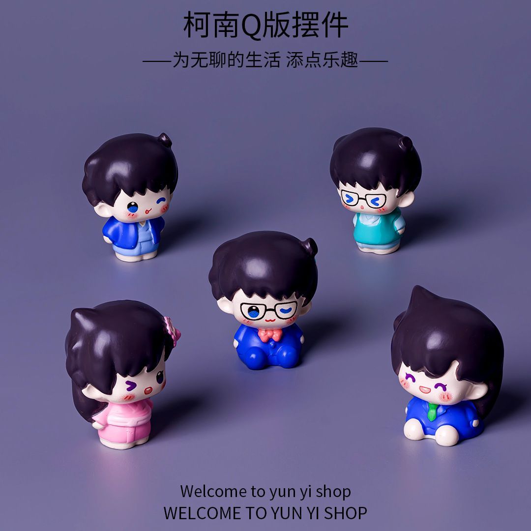 Detective Conan Mini Resin Bea - Home Decor Solution ulasan dan harga