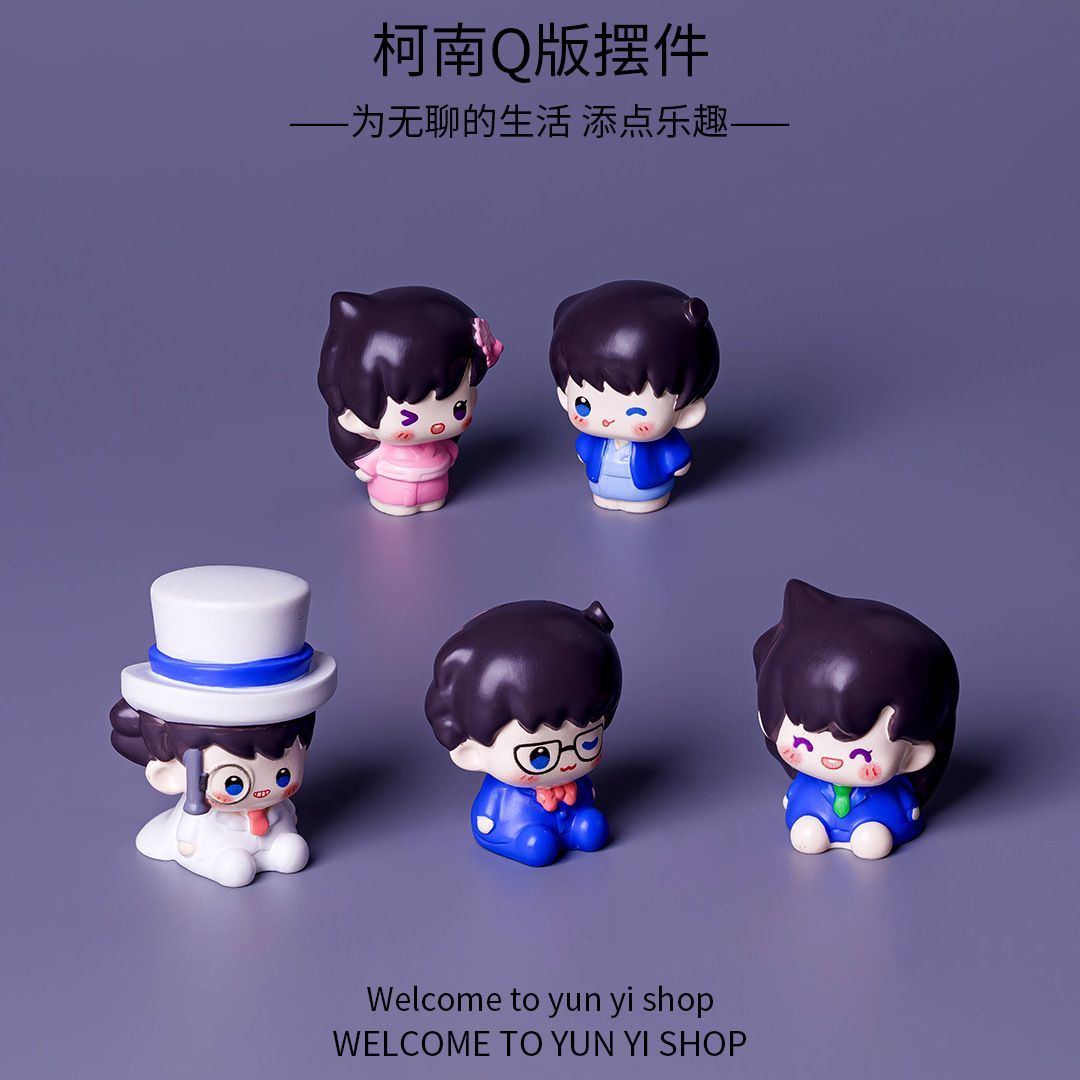 Detective Conan Mini Resin Bea - Home Decor Solution ulasan dan harga