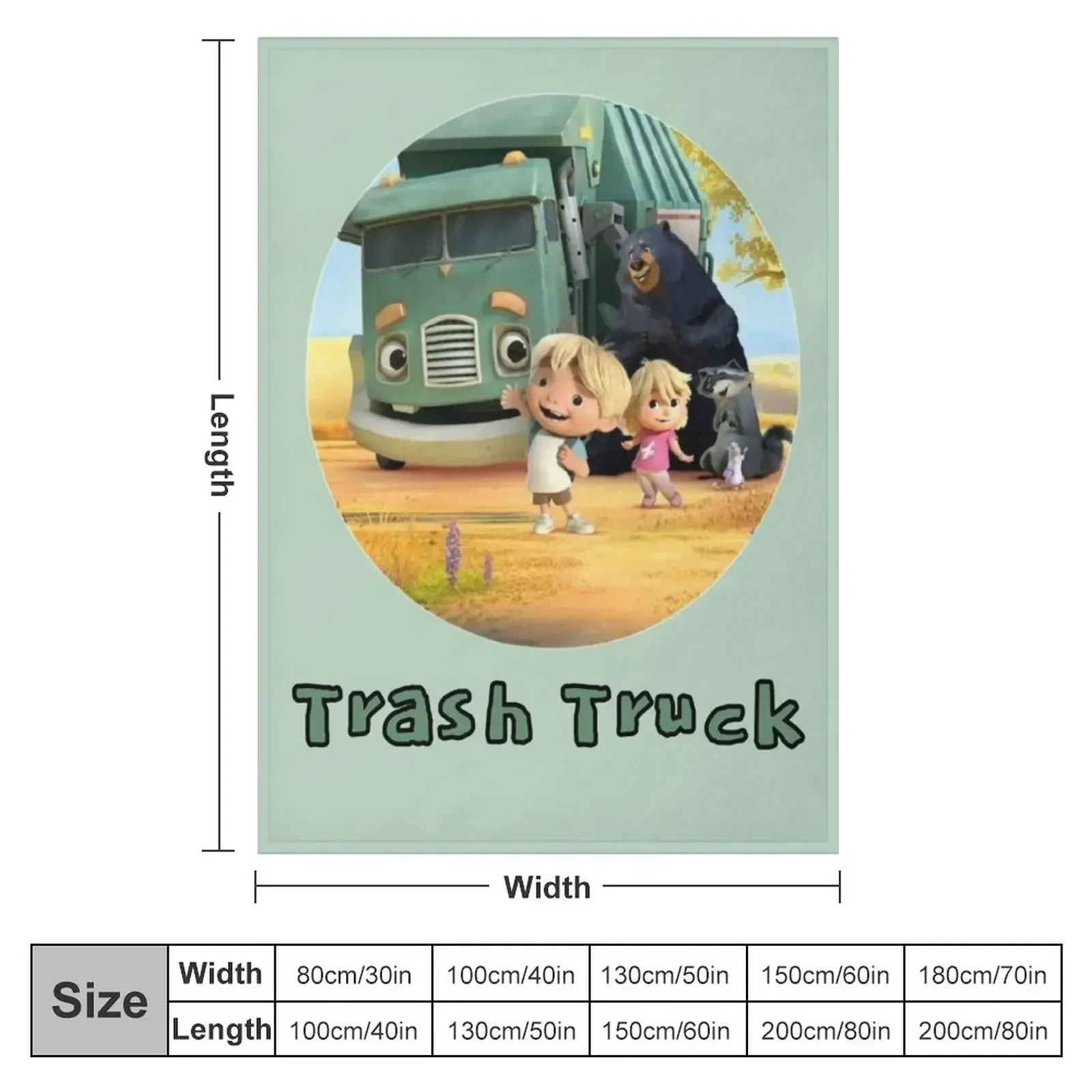 Trash Truck Netflix animation  - Home Decor Netflix ulasan dan harga
