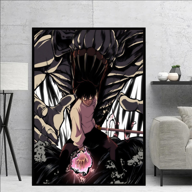 Jujutsu Kaisen Yuta Okkotsu &  - Home Decor Tv ulasan dan harga