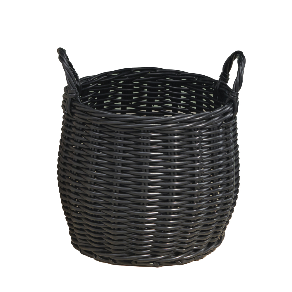 Lucius Round Resin Woven Wicke - Home Decor Magazine ulasan dan harga