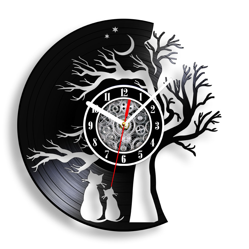 Cats Couple Under The Tree Vin - Home Decor Under 300 ulasan dan harga
