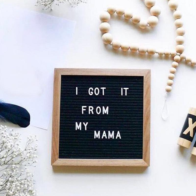 new felt letter board letter s - Wooden Letter Sign ulasan dan harga