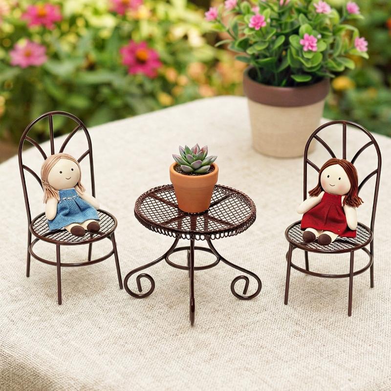 1/3Pcs Dollhouse Garden Displa - Home Decor Solution ulasan dan harga