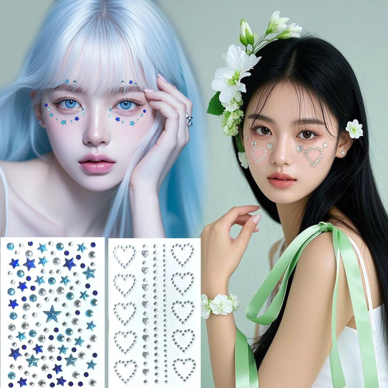 Star Diamond Stickers Acrylic  - Home Decor Diy ulasan dan harga