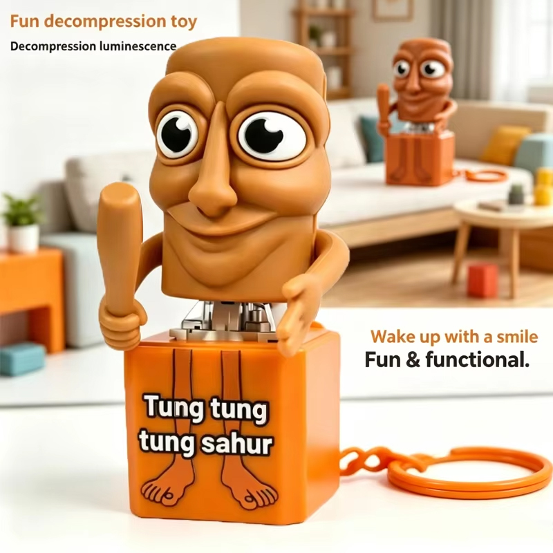 New Tung Tung Tung Sahur Keych - Home Decor Solution ulasan dan harga