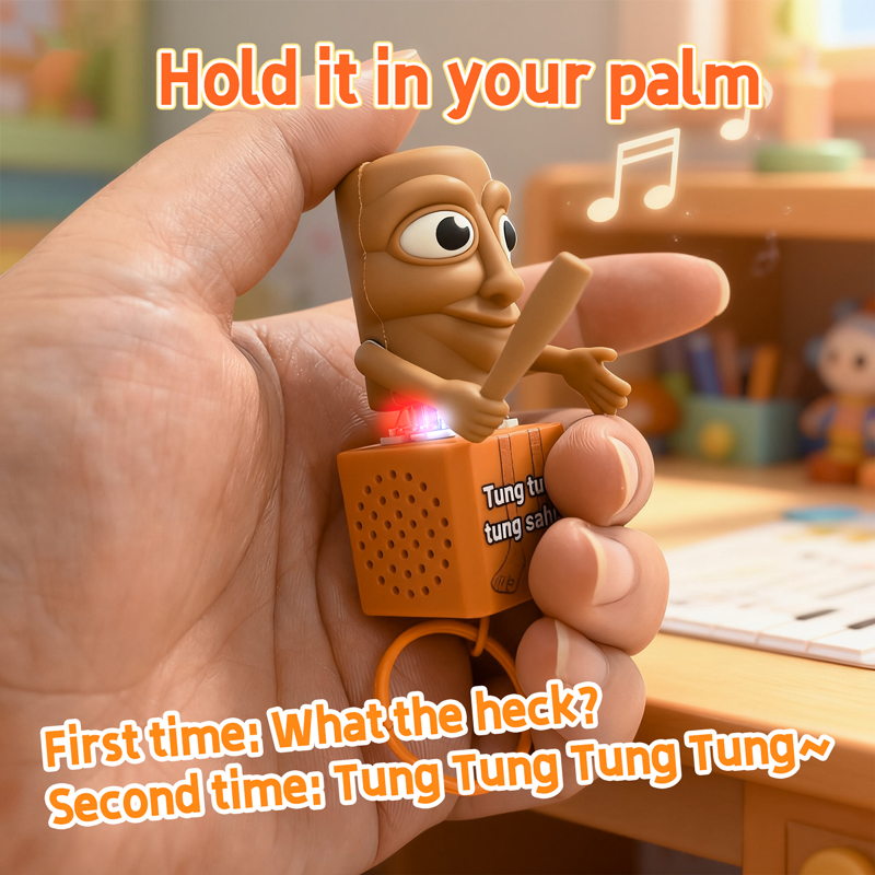 New Tung Tung Tung Sahur Keych - Home Decor Solution ulasan dan harga