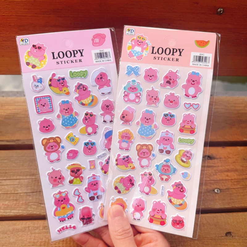 New Pororo Anime Cute Loopy 3D - Home Decor Tv ulasan dan harga