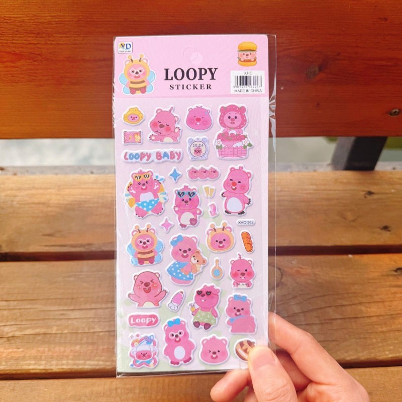 New Pororo Anime Cute Loopy 3D - Home Decor Tv ulasan dan harga