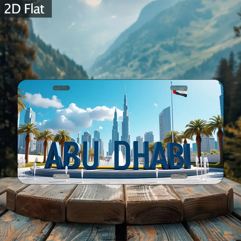 Aluminum Painting Vintage Abu  - Home Decor Uae ulasan dan harga
