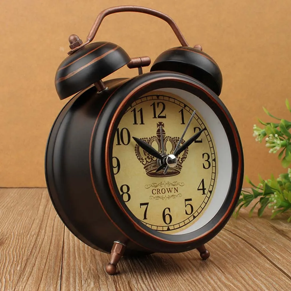 Home Vintage Night Light Alarm - Vintage Alarm Clock ulasan dan harga