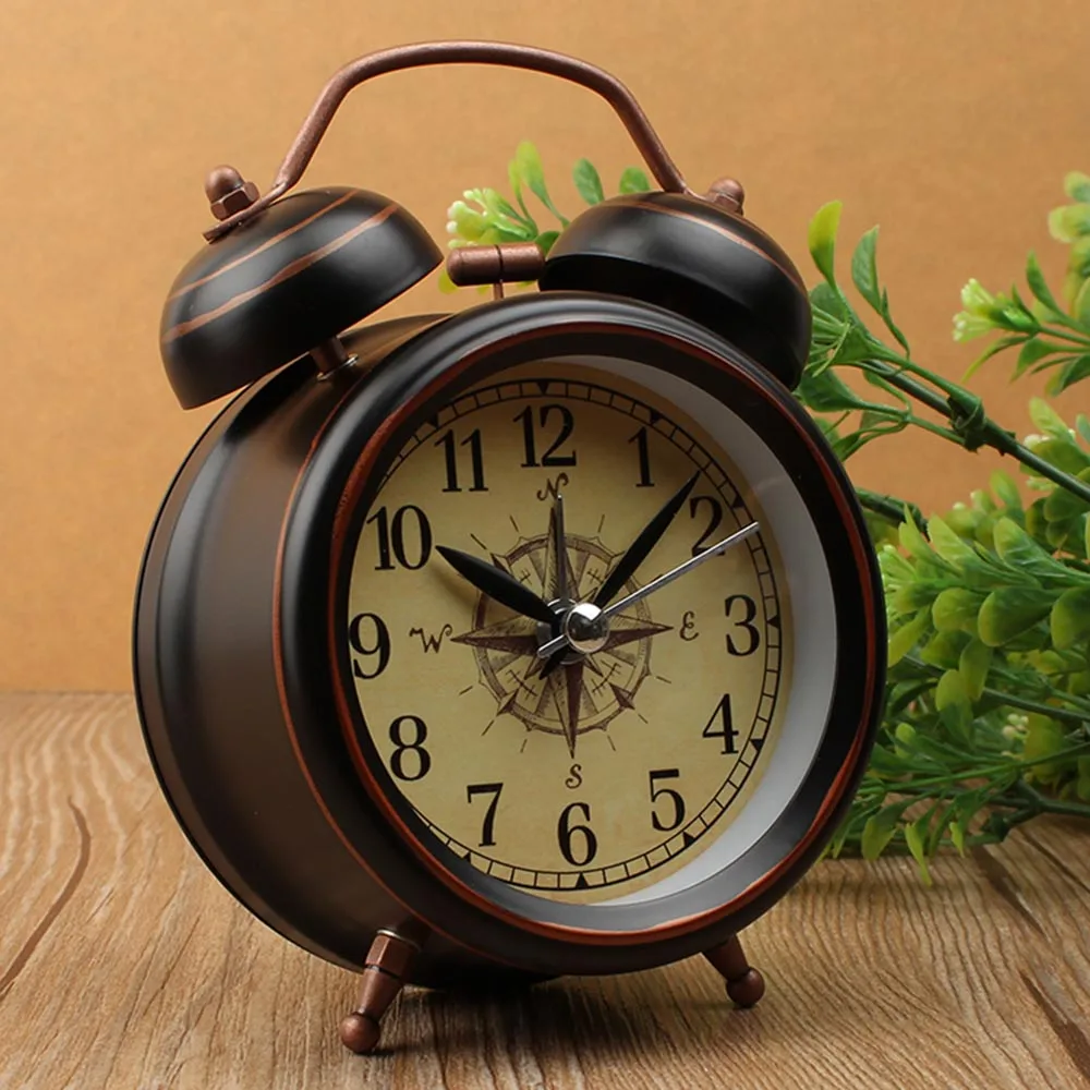 Home Vintage Night Light Alarm - Vintage Alarm Clock ulasan dan harga
