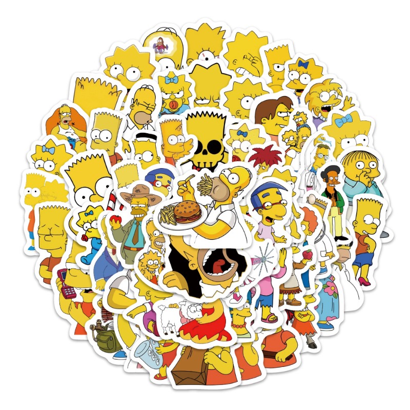 The Simpsons Homer Marge Bart  - Home Decor Tv ulasan dan harga