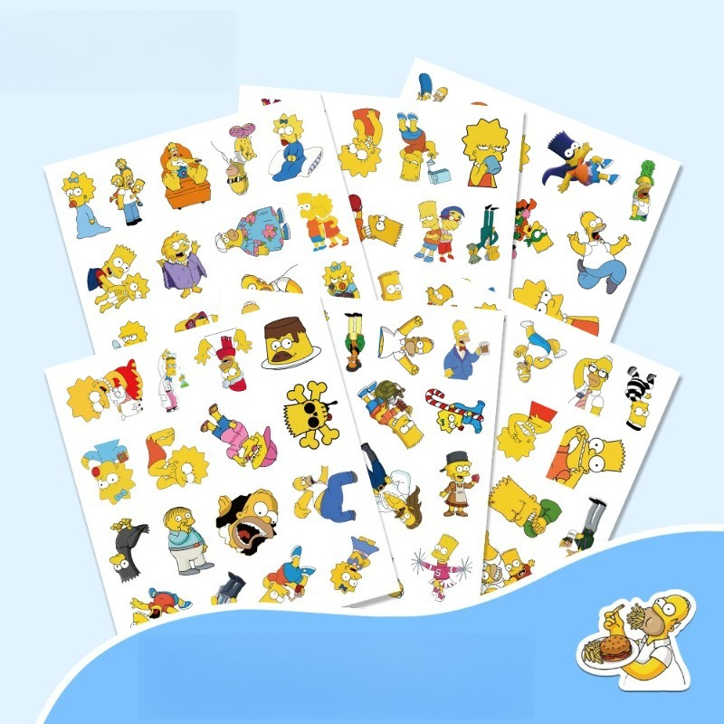 The Simpsons Homer Marge Bart  - Home Decor Tv ulasan dan harga