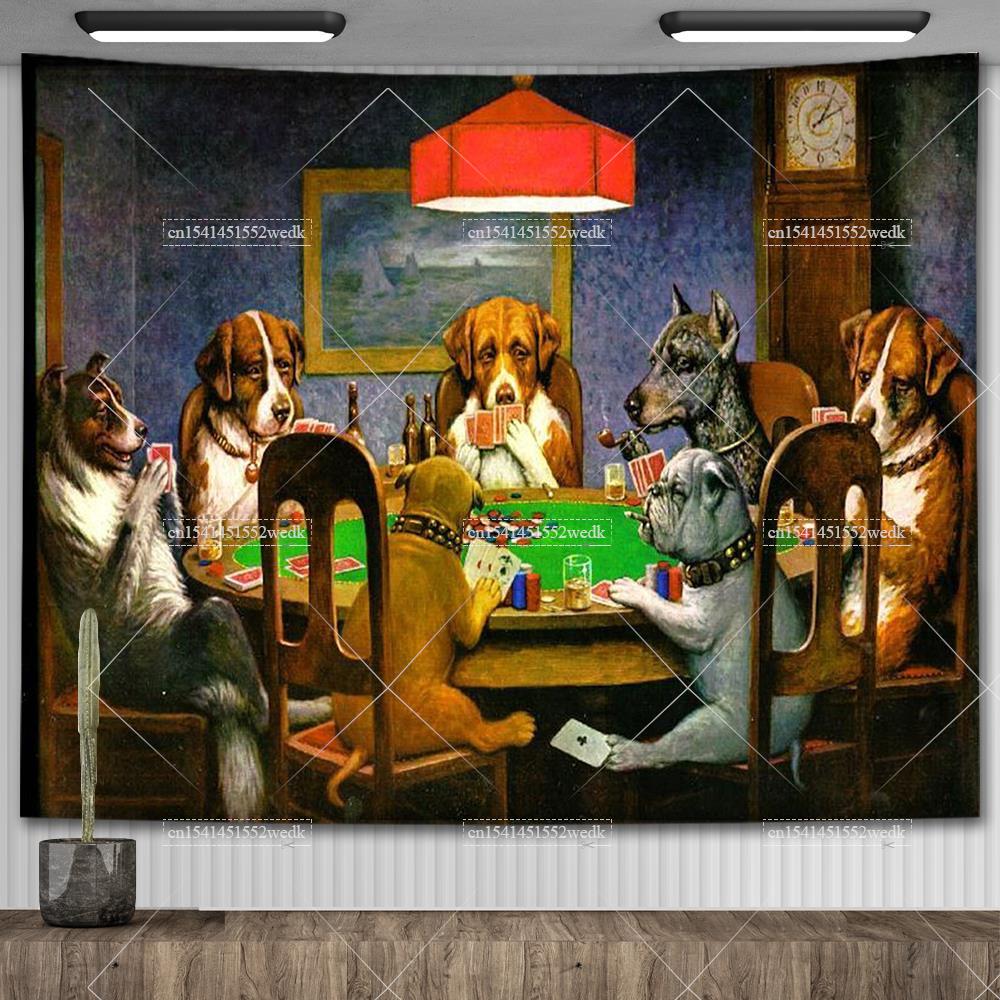 Cassius Marcellus Coolidge Dog - Aesthetic Tapestry ulasan dan harga