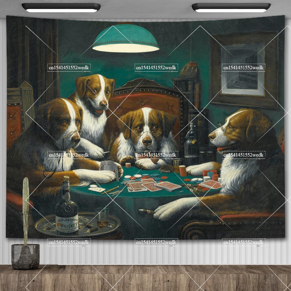 Cassius Marcellus Coolidge Dog - Aesthetic Tapestry ulasan dan harga