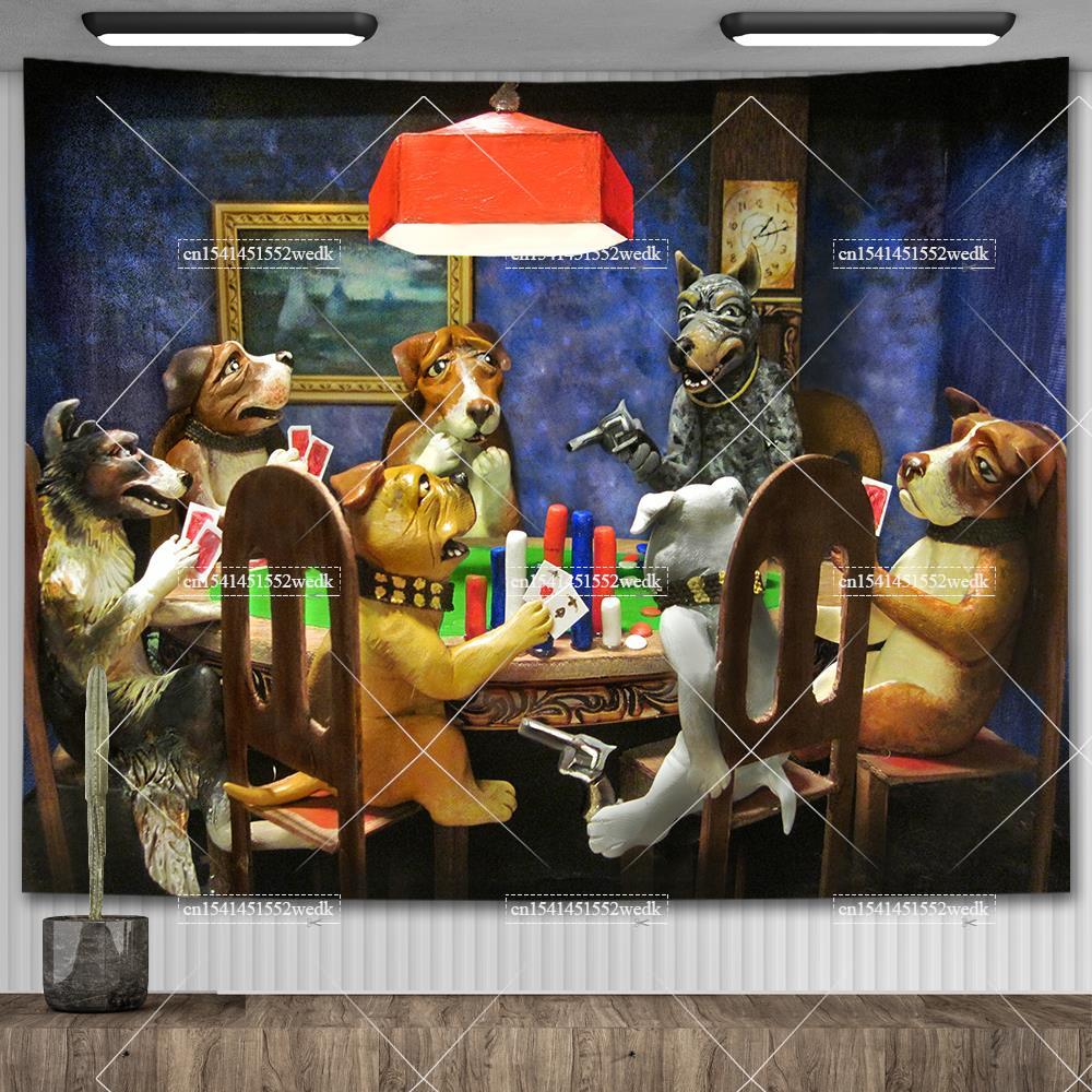 Cassius Marcellus Coolidge Dog - Aesthetic Tapestry ulasan dan harga