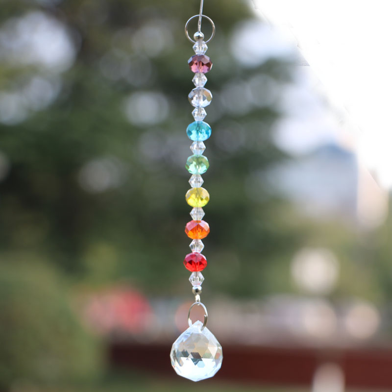 1PCS 20mm Crystal Ball Prism C - Crystal Sun Catcher ulasan dan harga