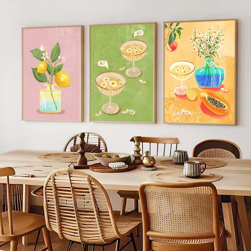 Just Eat It Food Drinks Poster - Home Decor Vase ulasan dan harga