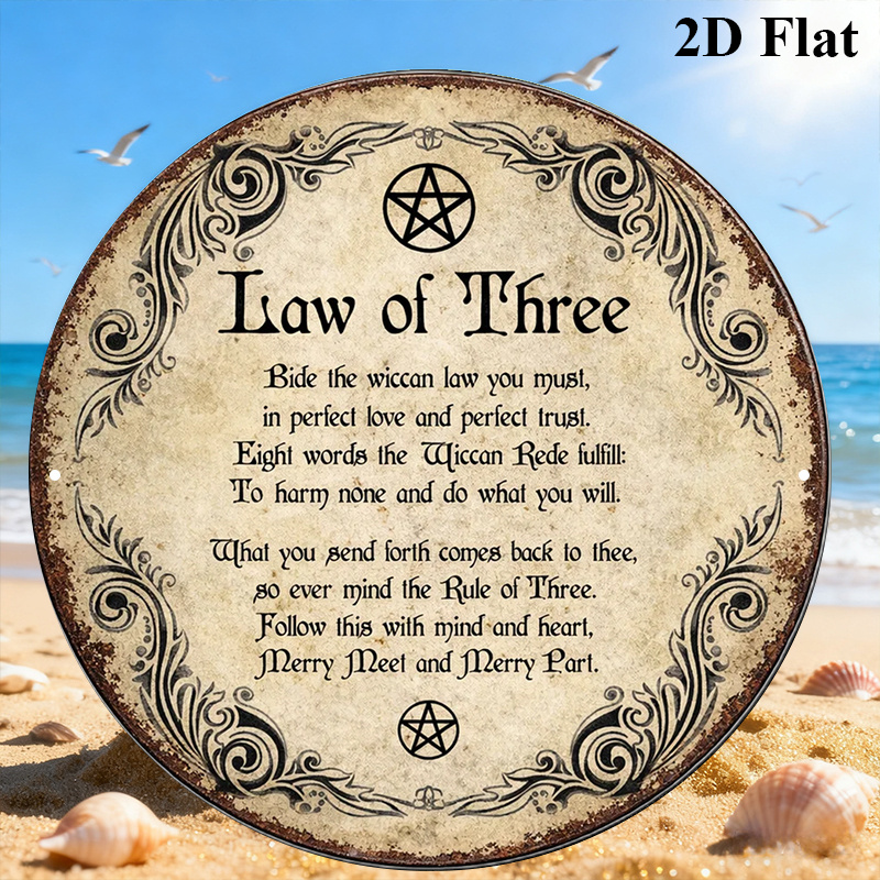 CIFBUY Vintage Wicca Triple Go - Home Decor You ulasan dan harga