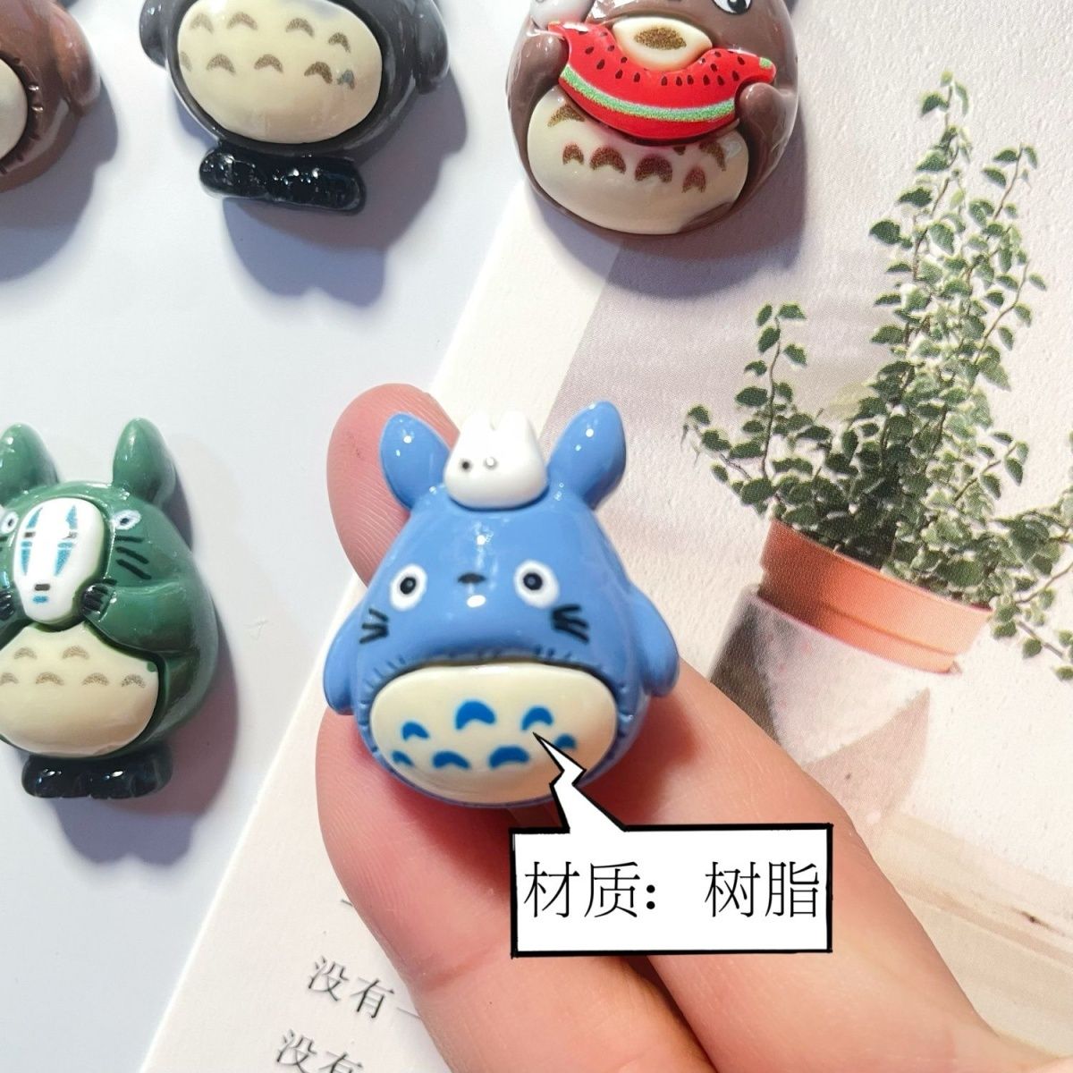 Totoro Anime Resin Fridge Magn - Home Decor Solution ulasan dan harga