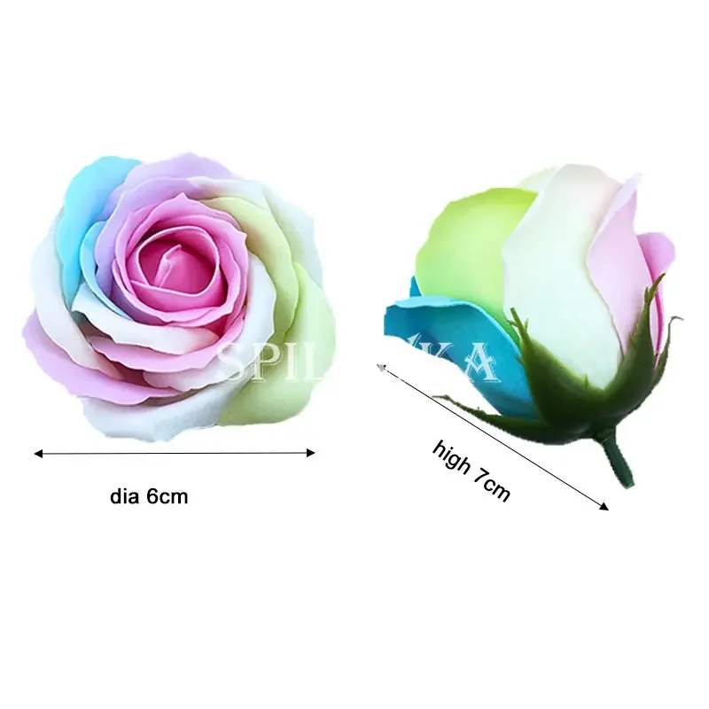 Spilewka 6X7cm Colorful Rose A - Home Decor Diy ulasan dan harga